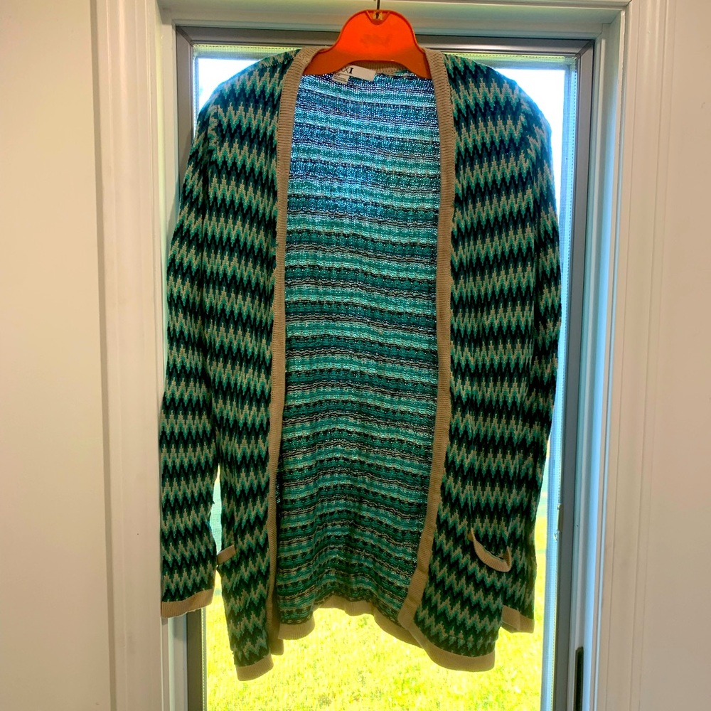 Chevron Cardigan, Small